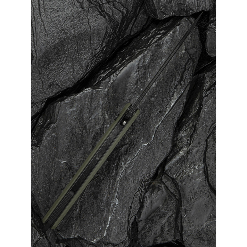 Ніж складаний туристичний Civivi Neurohaptic, (9.5 см) Nitro-V / G10 темно-зелений