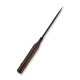 Ніж фіксований туристичний Civivi Carveth (9,1 см) AEB-L / Wood дерево з чохлом