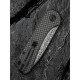 Ніж складаний кишеньковий Civivi Elementum Slip Joint, (7.5 см) Damascus / Carbon Fiber сірий