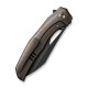 Ніж складаний туристичний WE Knife Ignio Mystery Box, (8.4 см) CPM 20CV / титан 6AL4V бронзовий