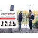 Трекінгові палиці 2шт Naturehike Men ST 01 6061 AL NH17D001-Z, 3-сек.,алюміній,сині