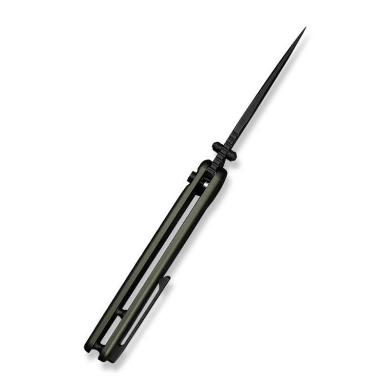 Ніж складаний туристичний Civivi Iron Tide (8.2 см) 14C28N / Aluminum зелений