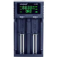 Зарядний пристрій Liitokala Lii-S2, 2 канала, Ni-Mh/Li-ion/LiFePo4, USB, LCD, Box