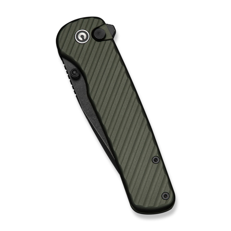Ніж складаний туристичний Civivi Iron Tide (8.2 см) 14C28N / Aluminum зелений
