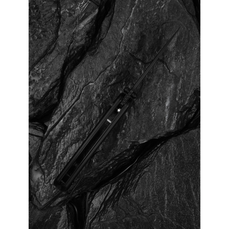 Ніж складаний кишеньковий Civivi Triptych, (7.6 см) 14C28N / G10 чорний