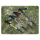 Трекінгова палиця Naturehike CNK2300DS010, 135 см, червона