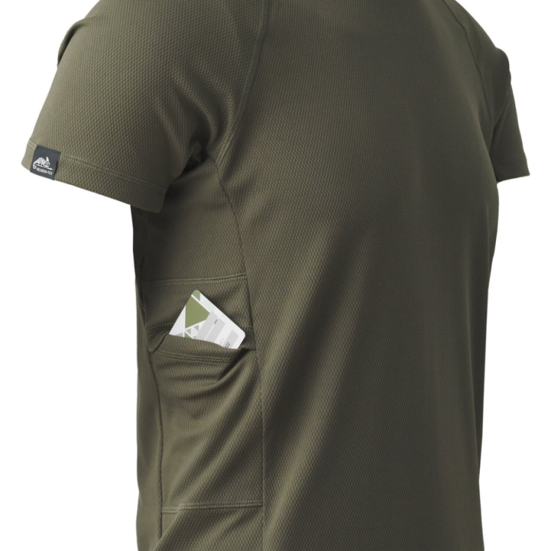 Термоактивна футболка Helikon-Tex Functional T-shirt - Quickly Dry - Olive Green, розмір S