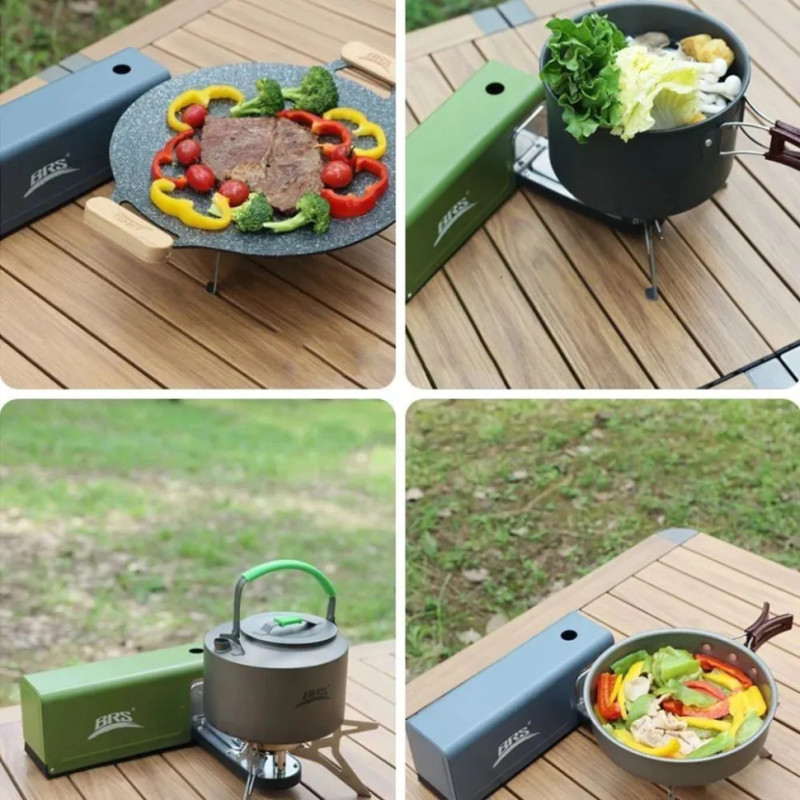 Газовий пальник BRS-97 зелений