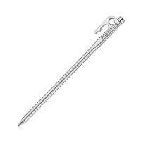 Кілок сталевий Naturehike NH19PJ014, 20 см, сірий