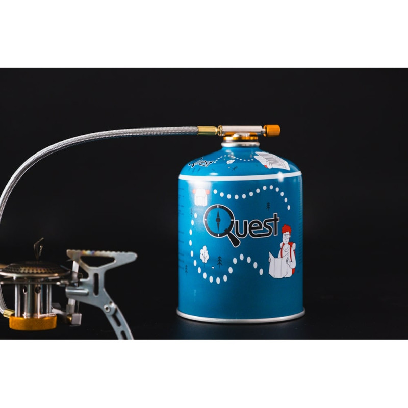 Газовий балон різьбовий бутановий Quest, 450гр