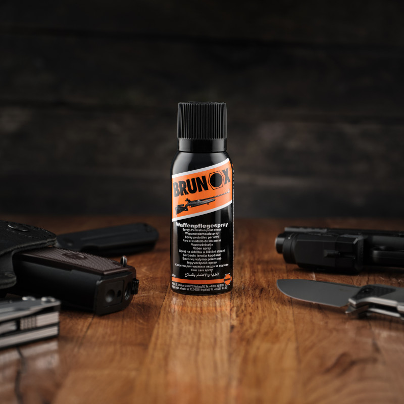 Антикорозійний захист і мастило для зброї, помпа Brunox Gun Care 100ml