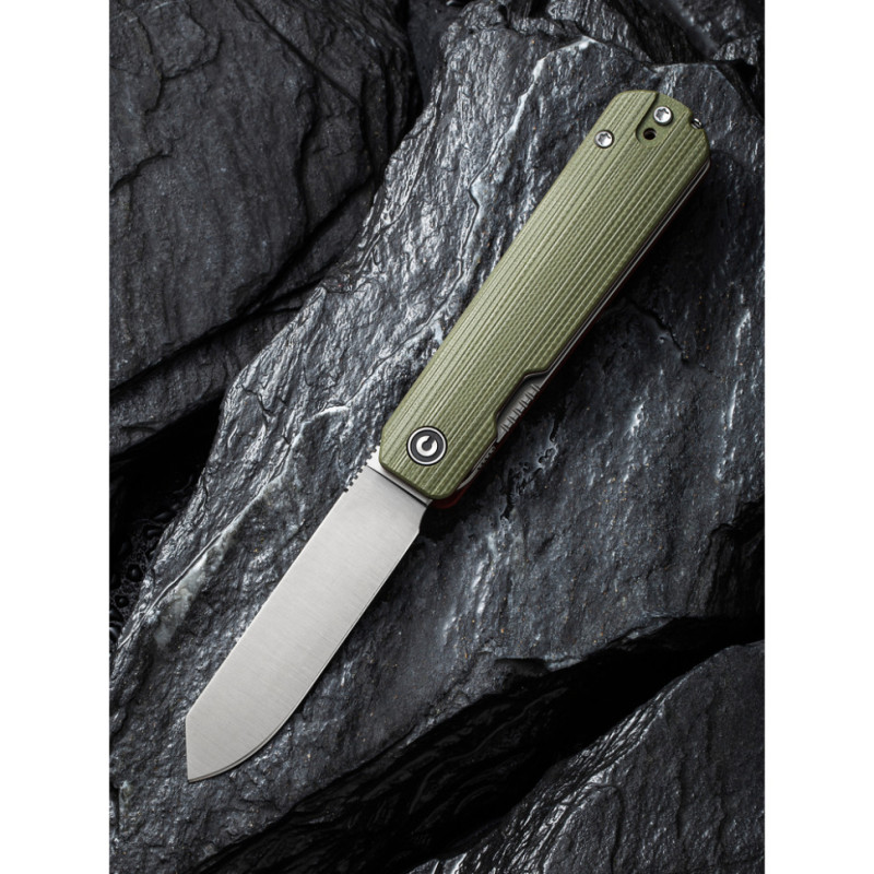 Ніж складаний кишеньковий Civivi Sendy, (7.2 см) Nitro-V / G10 темно-зелений