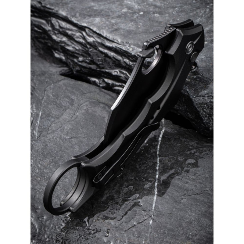 Ніж складаний кишеньковий Civivi Incisor II, (5.1 см) Nitro-V / Aluminum чорний