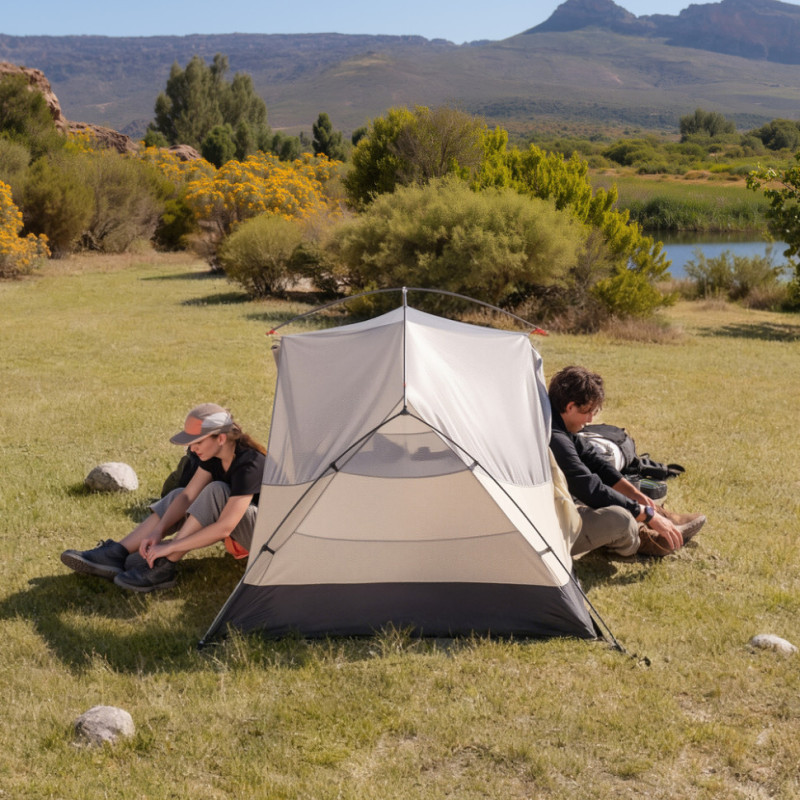 Намет надлегкий двомісний Naturehike Mongar Hiking Tent Pro CNK2550WS037, 20D, зелений