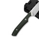 Ніж фіксований кишеньковий Civivi High Grass Field Knife (7,4 см) 14C28N / Micarta зелений з чохлом