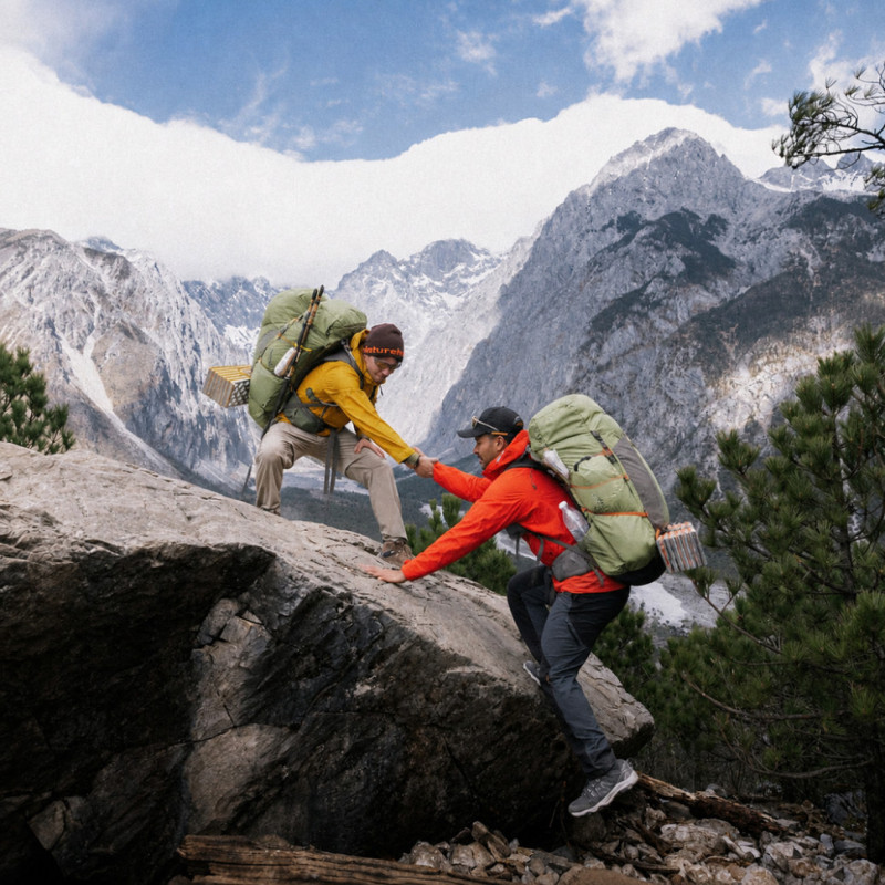 Рюкзак туристичний Naturehike Seek-wind Pro Series CNK2650XB017, 65+5 л, MR, зелений