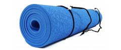 Килимок EasyFit Berynilla для пілатесу, фітнесу та йоги, 183x61 см, товщина 6 мм, TPE, синій