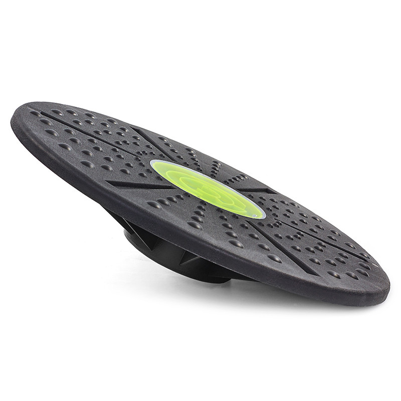 Баланс борд EasyFit BalancePro (балансувальний диск з лабіринтом), Діаметр 39 см, Висота 8 см, Пластик, Чорний