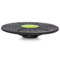Баланс борд EasyFit BalancePro (балансувальний диск з лабіринтом), Діаметр 39 см, Висота 8 см, Пластик, Чорний