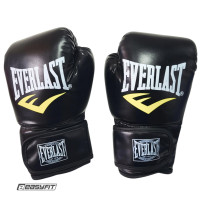 Боксерские перчатки Everlast 16 унций (16 oz) черные