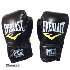 Боксерские перчатки Everlast 16 унций (16 oz) черные