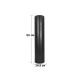 Массажный ролик (валик) EasyFit PolyFoam Roller, Длина 90 см, Диаметр 14.5 см, EPP (вспененный полипропилен), для МФР, фитнеса, йоги и реабилитации, Черный