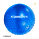 Фитбол 65 см EasyFit Hybrid синий (фитбол полумассажный)