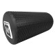 Масажний ролик (валик) EasyFit Foam Roller, Довжина 30 см, Діаметр 14.5 см, Піна EVA з дрібною масажною поверхнею, для МФР, фітнесу, йоги та реабілітації, Чорний