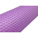 Масажний ролик (валик) EasyFit Foam Roller, Довжина 45 см, Діаметр 15 см, Піна EVA з дрібною масажною поверхнею, для МФР, фітнесу, йоги та реабілітації, Бузковий