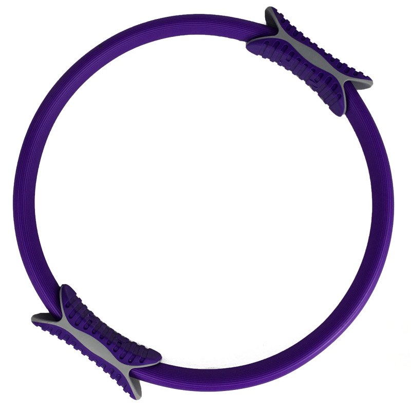 Кольцо для пилатеса EasyFit, Диаметр 38 см, Полипропилен, EVA, Фиолетовый