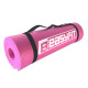 Килимок EasyFit для пілатесу та фітнесу, 180x60 см, товщина 10 мм, NBR, рожевий