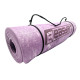 Premium Mat килимок EasyFit для фітнесу та пілатесу з чохлом, 183x61 см, товщина 8 мм, PER, ECO-Friendly, фіолетовий