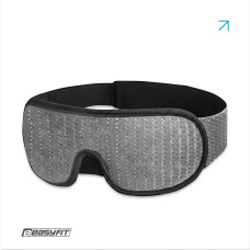 Маска для сна 3D EasyFit Dream с эфектом памяти, Длина 68 см, Ширина 22 см, Серый