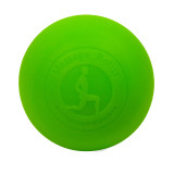 Масажний м'ячик EasyFit, Діаметр 6,5 см, Каучук, для МФР, зняття напруги та самомасажу, Салатовий