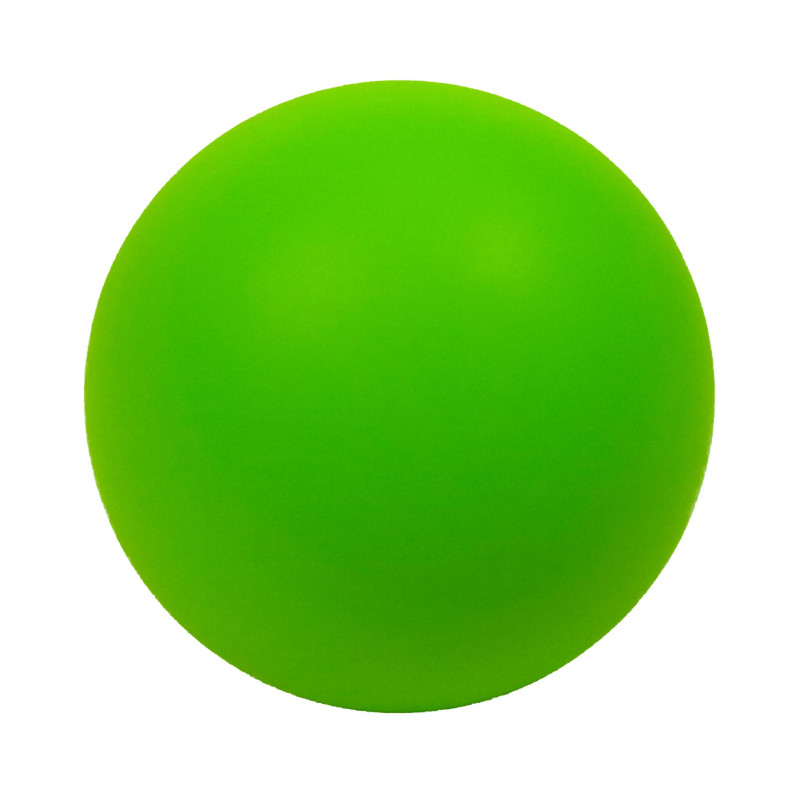 Массажный мячик EasyFit, Диаметр 6,5 см, Каучук, для МФР, снятия напряжения и самомассажа, Салатовый