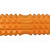 Масажний ролик EasyFit Grid Roller 33 см v.1.2 Помаранчевий