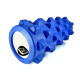 Массажный ролик (валик) EasyFit Grid Roller PRO, Длина 33 см, Диаметр 14 см, Каркас из высокопрочного пластика, Пена EVA с массажной поверхностью 3D, для МФР, фитнеса, йоги и реабилитации, Синий