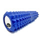 Массажный ролик (валик) EasyFit Grid Roller v.2.2, Длина 45 см, Диаметр 13 см, Каркас из высокопрочного пластика, Пена EVA с массажной поверхностью 3D, для МФР, фитнеса, йоги и реабилитации, Синий