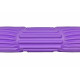 Массажный ролик (валик) EasyFit Dozer, длина 45 см, диаметр 11 см, фиолетовый, каркас из высокопрочного пластика, пена EVA с массажной поверхностью 3D, для МФР, фитнеса, йоги и реабилитации