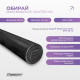 Массажный ролик (валик) EasyFit PolyFoam Roller, Длина 90 см, Диаметр 14.5 см, EPP (вспененный полипропилен), для МФР, фитнеса, йоги и реабилитации, Черный