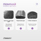 Массажный ролик (валик) EasyFit PolyFoam Roller, Длина 90 см, Диаметр 14.5 см, EPP (вспененный полипропилен), для МФР, фитнеса, йоги и реабилитации, Черный