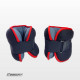 Обтяжувачі для ніг і рук EasyFit Comfort з металом (пара), 2,5 кг, чорно-червоні
