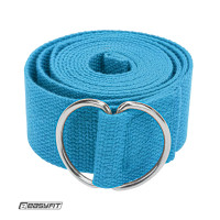 Ремень для йоги EasyFit светло-голубой