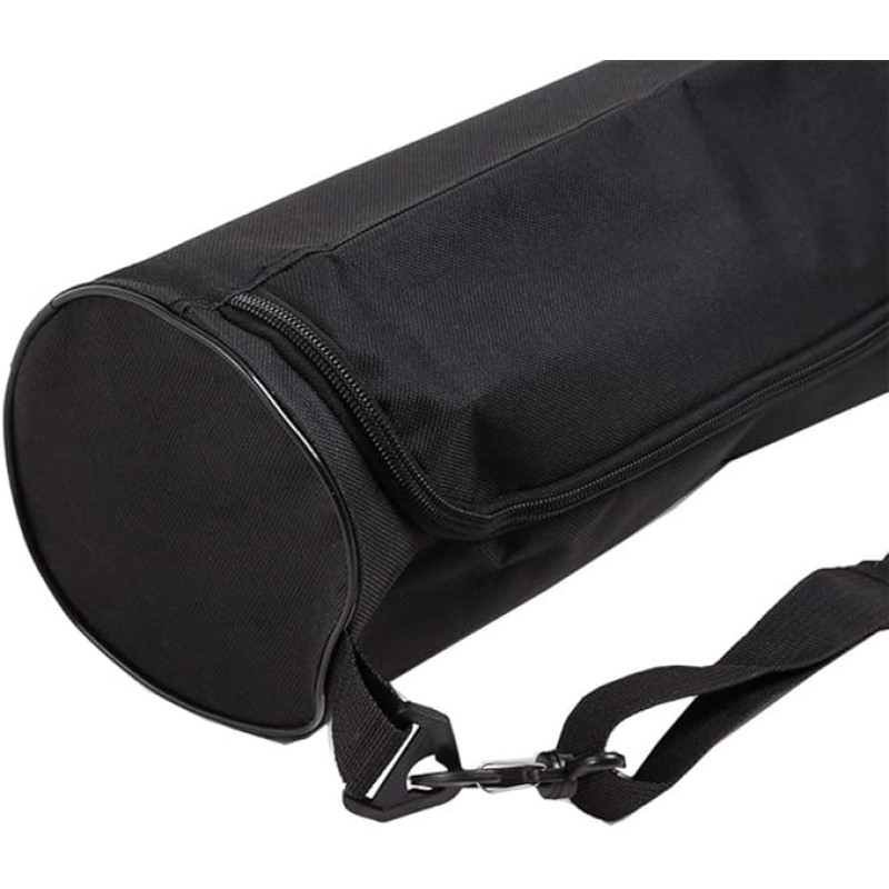 Чехол для коврика EasyFit на молнии, Длина 70 см, Диаметр 15 см, Полиэстер, Водонепроницаемый, Чёрный