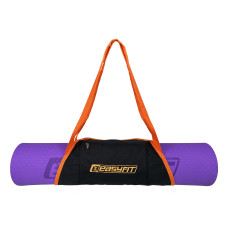 Сумка-переноска EasyFit универсальная, Длина 58 см, Ширина 38 см, Оранжевый, Для переноски спортивных ковриков любого размера
