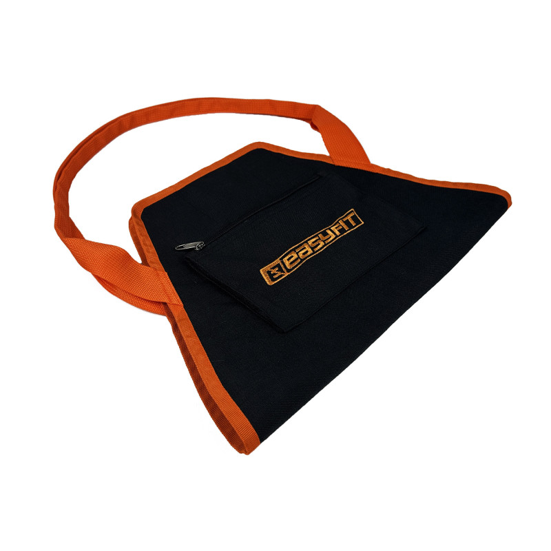 Сумка-переноска EasyFit универсальная, Длина 58 см, Ширина 38 см, Оранжевый, Для переноски спортивных ковриков любого размера