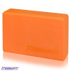 Блок для йоги EasyFit, 23х15,5х7,5 см,оранжевый