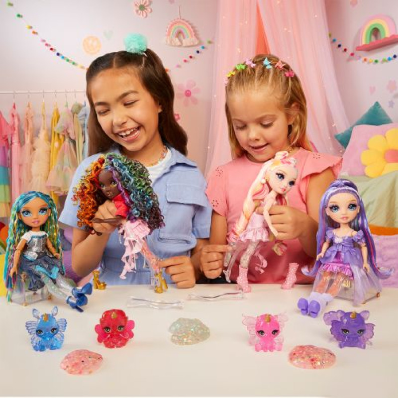 Ігровий набір з лялькою Rainbow High серії Rainbow Shimmers - Віолетта