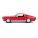 Машинка игрушечная 1967 Ford Mustang GT масштаб 1:24 красный