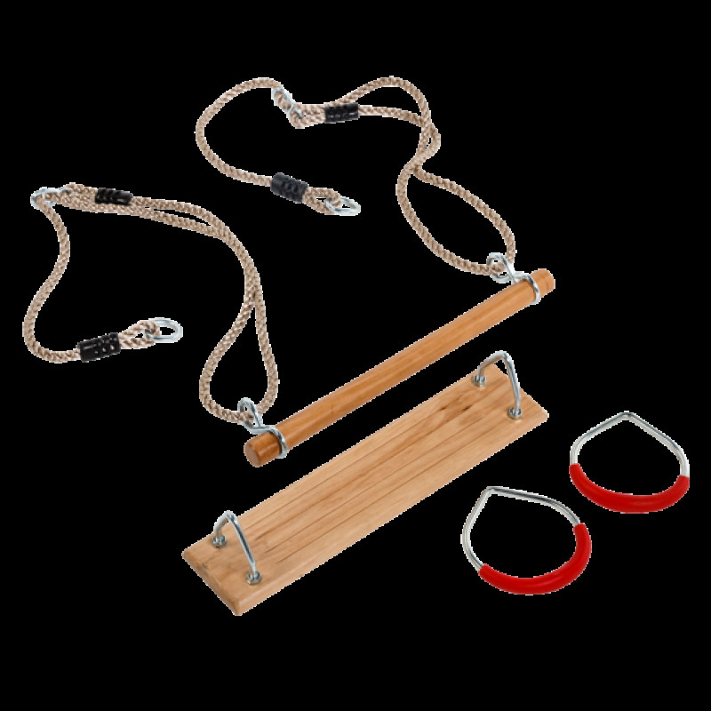 Набор для качелей FUN PACK WCG : сидение, трапеция и гимнастические кольца